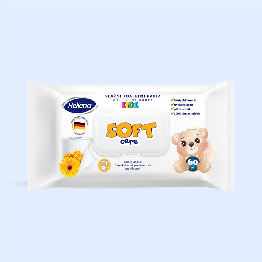 Hellena Vlažni toalet papir kids