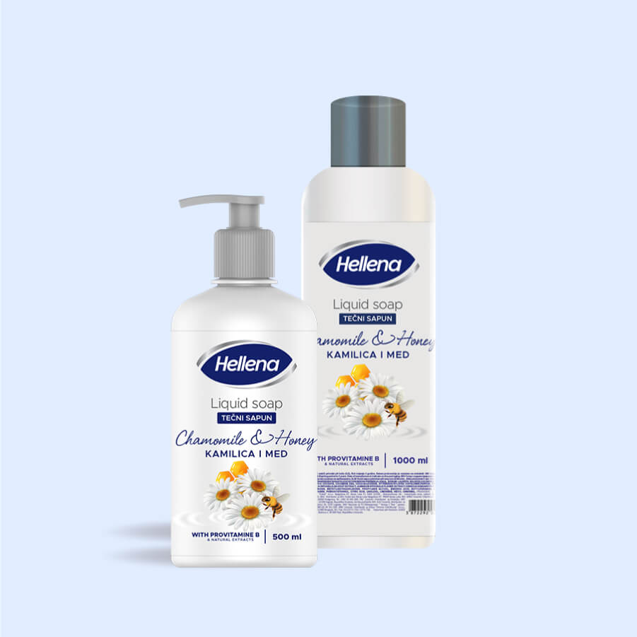 Hellena Tečni sapun kamilica i med